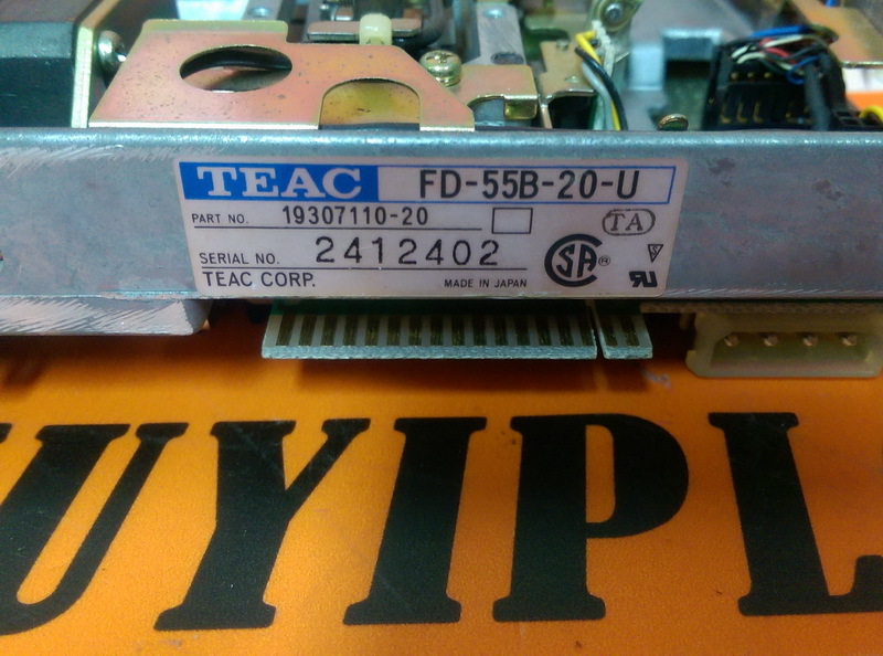 TEAC FD55B20U Floppy Disk Drive PLC DCS SERVO Control MOTOR POWER